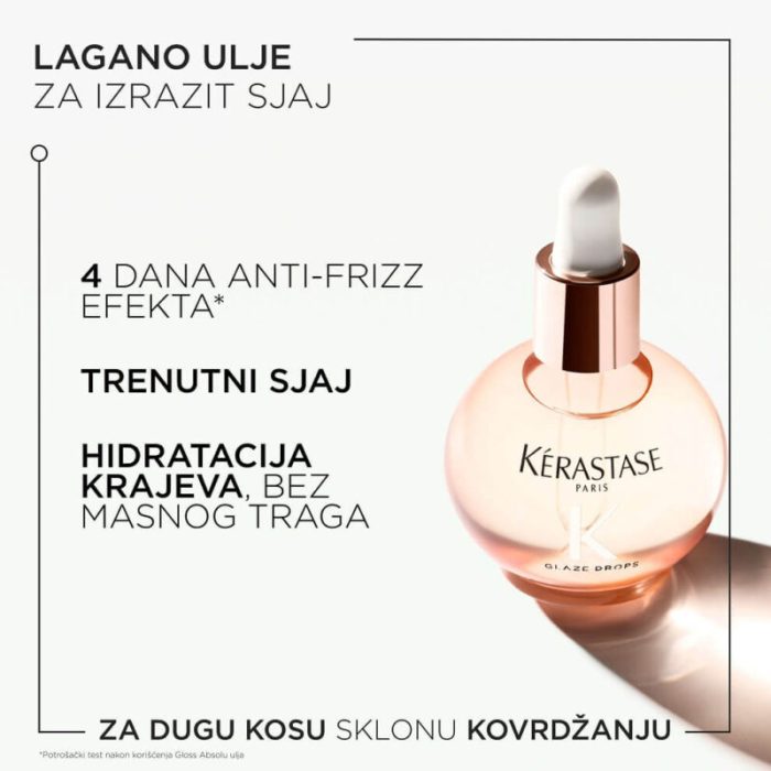 Kerastase Gloss Absolu Glaze Drops Ulje za kosu 45ml - Слика 4