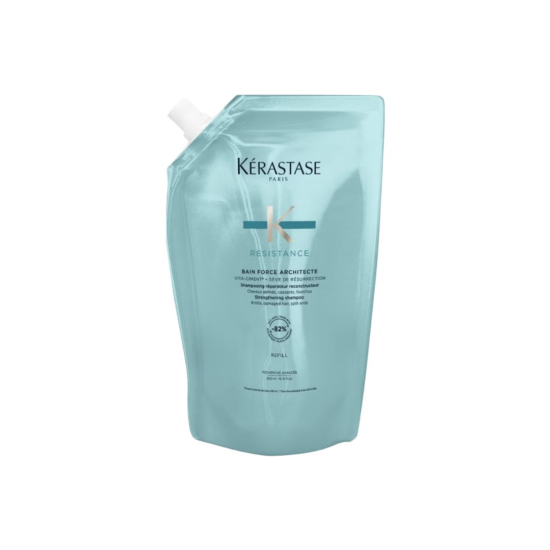 resistance-bain-force-architecte-shampoo-refill-500ml Kérastase Paris Resistance Bain Force Architecte Shampoo Refill 500ml - Слика 1
